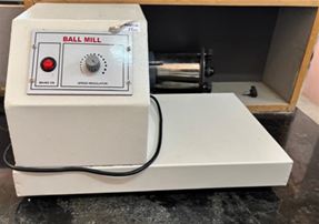 Research Laboratory-Ball Mill