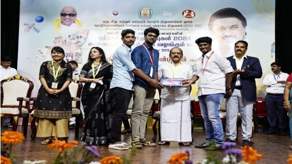 State Level 2nd Runner-up Award in the EDII Hackathon, receiving a cash prize of Rs. 15,000/- on 15.11.2024